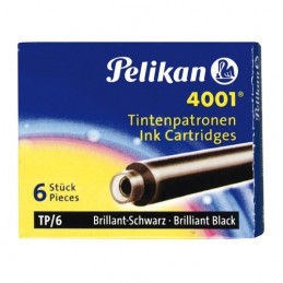 Pelican Ink Cartridges TP / 6 Brilliant Black