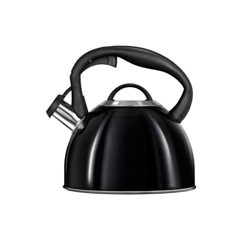 Smile MCN-13/C Kettle with whistle 3L (Black)