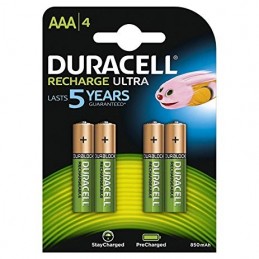 Duracell Precharged HR03 900MAH ALWAYS READY Blister Pack 4pcs.