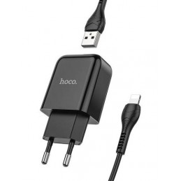 Hoco N2 USB charger + Lightning cable 1m