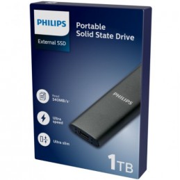 Philips External SSD 1TB Ultra speed Space grey