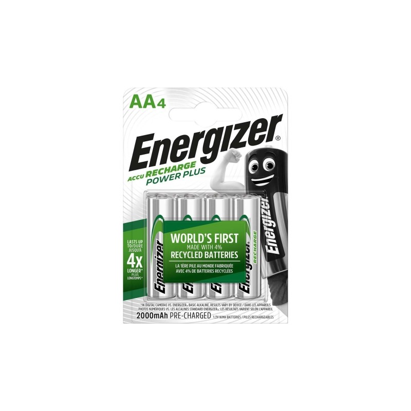 Energizer PRECHARGED HR6 2000MAH ALWAYS READY BLISTER PACK 4PCS.