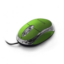 EEXTREME XM102G WIRED OPTICAL 3D USB MOUSE CAMILLE GREEN