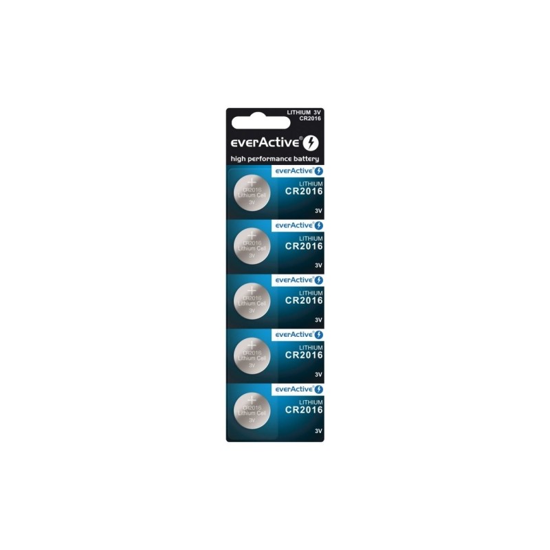 everActive CR2016-5BB Blister Pack 5pcs.