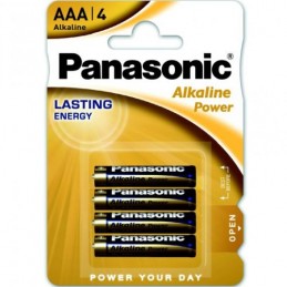 Panasonic LR03-4BB Alkaline Power AAA (LR03) BLISTER PACK 4PCS.