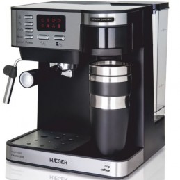 Haeger CM-145.008A Espresso and Filter Coffee Machine 1450 W