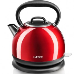 Haeger EK-22R.021A Red Cherry Electric kettle 1.7L 2200W
