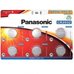 Panasonic CR2032-6BB BLISTER PACK 6PCS.