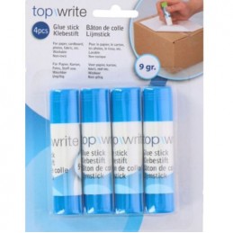 Topwrite Glue stick  9g ( 4 pcs)