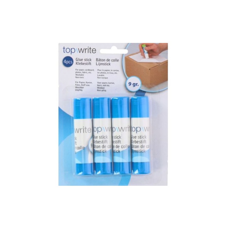 Topwrite Glue stick  9g ( 4 pcs)