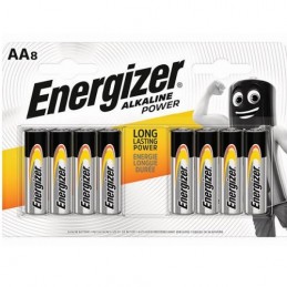 Energizer LR06-8BB Alkaline Power AA (LR6) BLISTER PACK 8PCS.