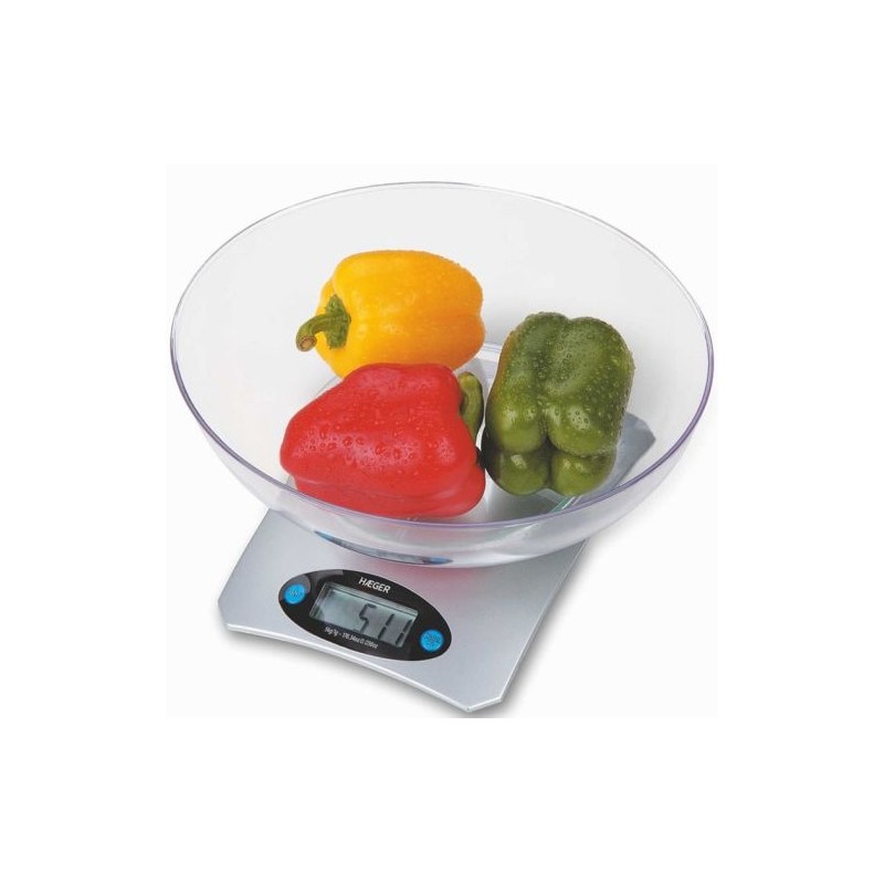 Haeger KS-05B.002B Santini Kitchen scale with bowl