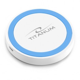 Titanium TZ112WB WIRELESS CHARGER NECKER WHITE/BLUE