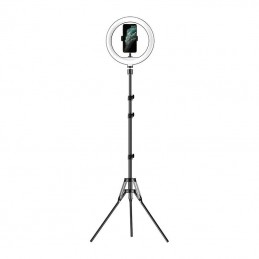 Tripod/ring light APEXEL APL-FL10JJ14Y (black)