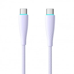Kabel USB-C do USB-C Toocki TXCTT1- BMH01-P, 1m, PD, FC 100W (fioletowy)