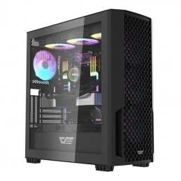 Computer case Darkflash DF2100 + 4 ARGB fans (black)