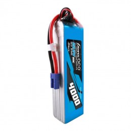 Gens ace G-Tech 4000mAh 22.2V 60C 6S1P Lipo Battery Pack with EC5 Plug