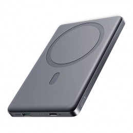 Powerbank magnetyczny Joyroom JR-PBM08 20W 5000mAh slim (szary)