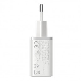 Ładowarka sieciowa Joyroom TCF15 Dual-Port (A+C) 30W (biały)