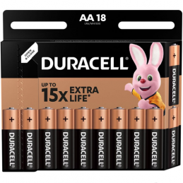 Duracell MN 1500 Basic AA (LR6) Blister Pack 18pcs
