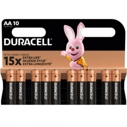 Duracell MN 1500 Basic AA (LR6) Blister Pack 10pcs