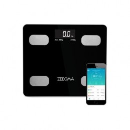 ZEEGMA ZE-GEWIT BLACK ANALYTICAL BATHROOM SCALE