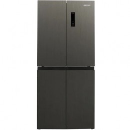 MPM MPM-434-SBF-04 Side By Side Fridge 180cm 472L (Dark Inox)