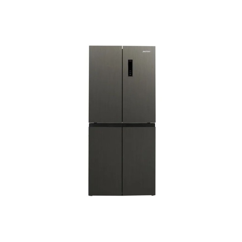 MPM MPM-434-SBF-04 Side By Side Fridge 180cm 472L (Dark Inox)
