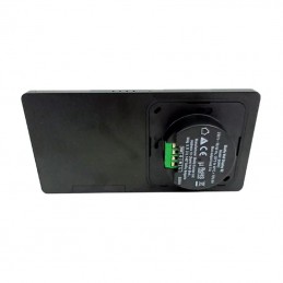 Podwójny panel sterowania Shelly Wall Display X2 WiFi-BLU (czarny) + BLU H -