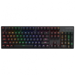 Hator HTK204UA Icefall Mecha Rainbow 104 Wireless gaming keyboard ENG-UA-RU