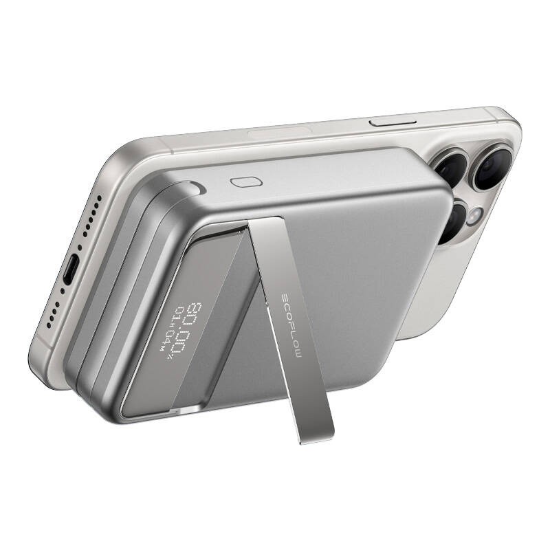 Powerbank magnetyczny EcoFlow RAPID, 10000mAh, (srebrny) Powerbank magnetyczny EcoFlow RAPID, 10000mAh, (srebrny)