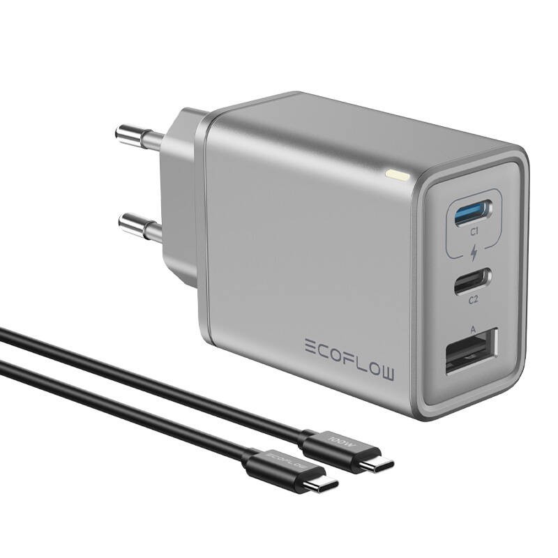 Ładowarka sieciowa EcoFlow GaN RAPID, 65W Ładowarka sieciowa EcoFlow GaN RAPID, 65W