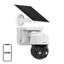 Kamera zewnętrzna IP z panelem solarnym ZOSI C2914 WiFi 4MP IP66