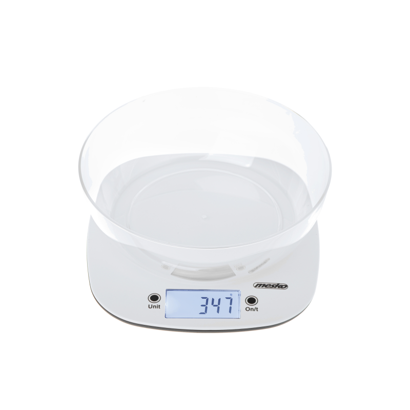 Mesko MS 3179W Kitchen scale with a bowl 1.4L