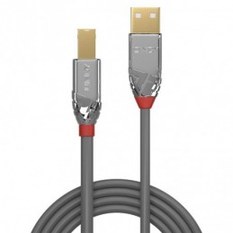 CABLE USB2 A-B 2M/CROMO...