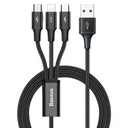 USB cable 3in1 Baseus Rapid...