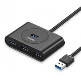 HUB 4in1 UGREEN USB 3.0 0,5m (black)