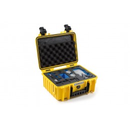 Case B&W type 3000 for DJ Mavic Air 2 / Air 2S yellow