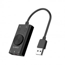 Orico multifunction USB 2.0 External Sound Card, 10cm