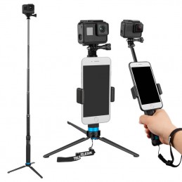 Selfie stick / tripod Telesin for sport cameras (GP-MNP-090-S)