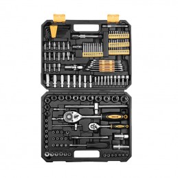 Hand Tool Set Deko Tools DKAT150, 150 pieces