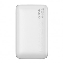 Powerbank Baseus Bipow Pro 20000mAh, 2xUSB, USB-C, 22.5W (white)