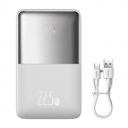 Powerbank Baseus Bipow Pro 20000mAh, 2xUSB, USB-C, 22.5W (white)