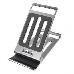 Folding phone stand Dudao F14 (gray)