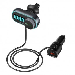 FM transmitter BlitzWolf BW-BC3, Bluetooth 5.0, 30W PD + 18W QC 3.0, RGB