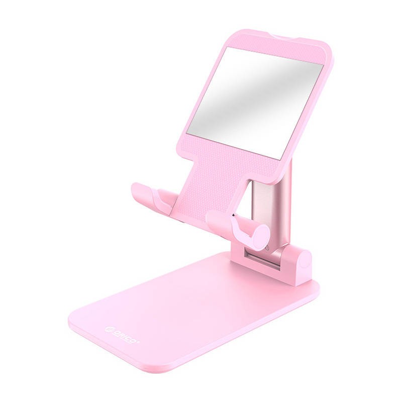 Orico MPHJ-PK-BP phone stand with mirror (pink)