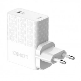 Wall charger LDNIO A1405C USB-C 40W + USB-C - Lightning cable