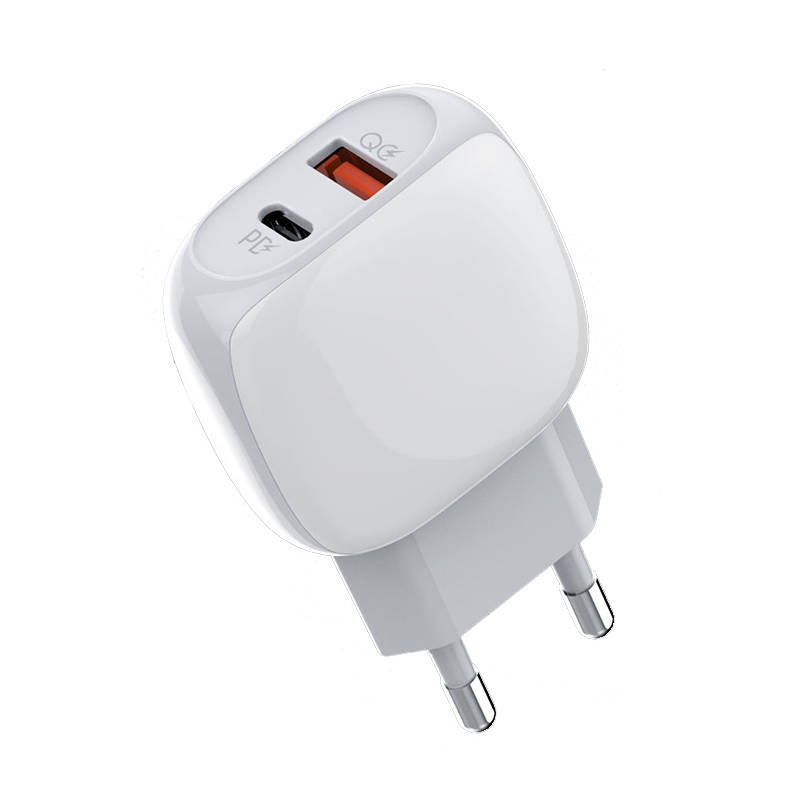 Wall charger  LDNIO A2313C USB, USB-C + USB-C cable