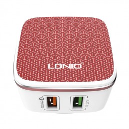 Wall charger  LDNIO A2405Q 2USB + MicroUSB cable