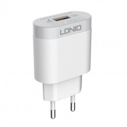 Wall charger LDNIO A303Q USB 18W + MicroUSB cable